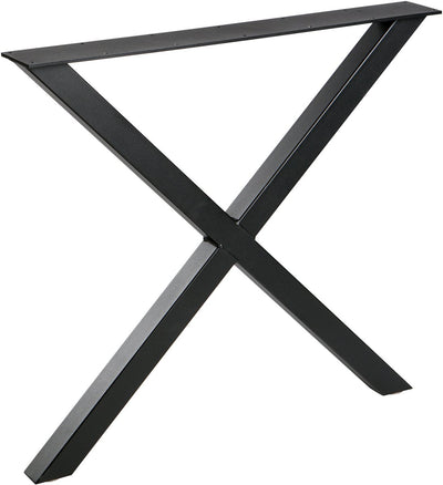 Woood Tablo X-Leg 1 Stück - Metall - Schwarz - 72x79x10