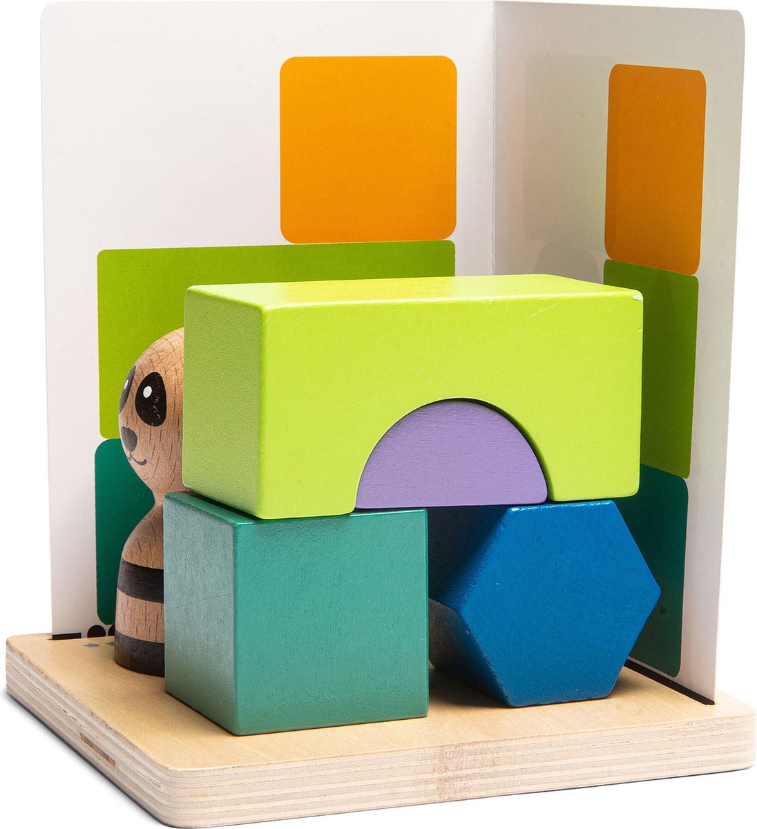 BS Toys Pandas Puzzle Holzformingspiel