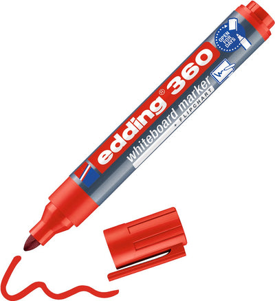 Whiteboardmarker Edding 360 1,5-3 mm rot