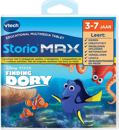 Vtech Storio Max Finding Dory – Lerncomputerspiel – Tablet-Zubehör für Kinder – von 3 bis 7 Jahren