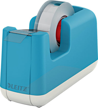 Leitz Cosy Klebebandhalter – Klebebandabroller inklusive Klebeband – ideal für Homeoffice und Arbeiten von zu Hause aus – serene blue