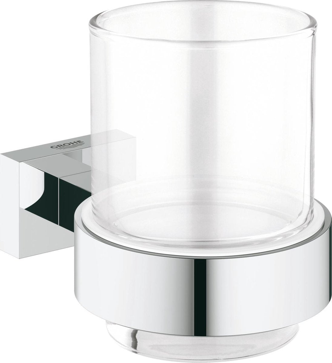 Grohe Essentials Würfelhalter mit Trinkglas – Chrom