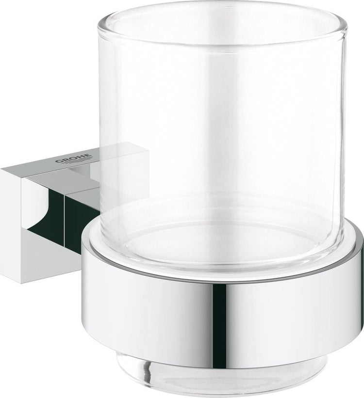 Grohe Essentials Würfelhalter mit Trinkglas – Chrom