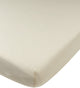 Meyco Baby Uni Hoeslaken Wieg - Jersey - Soft Sand - 40x80 90cm