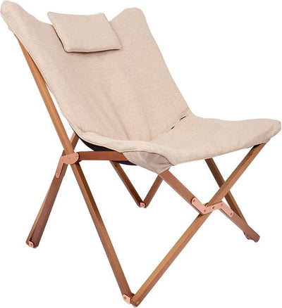 Bo-Camp – Urban Outdoor – Entspannungsstuhl – Bloomsbury – L – Oxford-Polyester – Beige