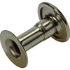 Mack 1019724 - Niete Messing vernickelt 5 Stück 4,2 x 12 mm | 10 Stück