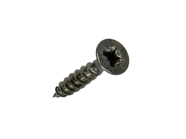 Mack 1019739 - Spanplattenschraube VZ-Kopf Edelstahl 17 Stück 4,0 x 20 mm | 10 Stück