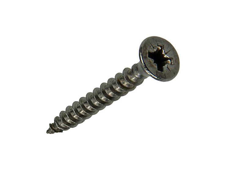 Mack 1019741 - Spanplattenschraube VZ-Kopf Edelstahl 13 Stück 4,0 x 30 mm | 10 Stück