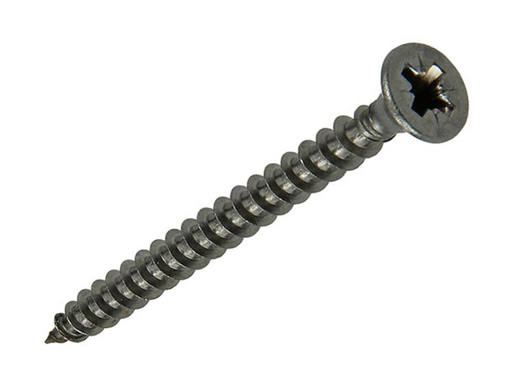 Mack 1019744 - Spanplattenschraube VZ-Kopf Edelstahl 9 Stück 4,0 x 45 mm | 10 Stück