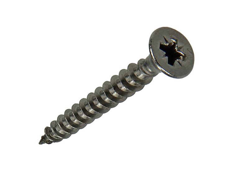 Mack 1019749 - Spanplattenschraube VZ-Kopf Edelstahl 9 Stück 4,5 x 35 mm | 10 Stück
