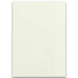 Briefpapier Landré A3 gefaltetes A4-Raster weiß