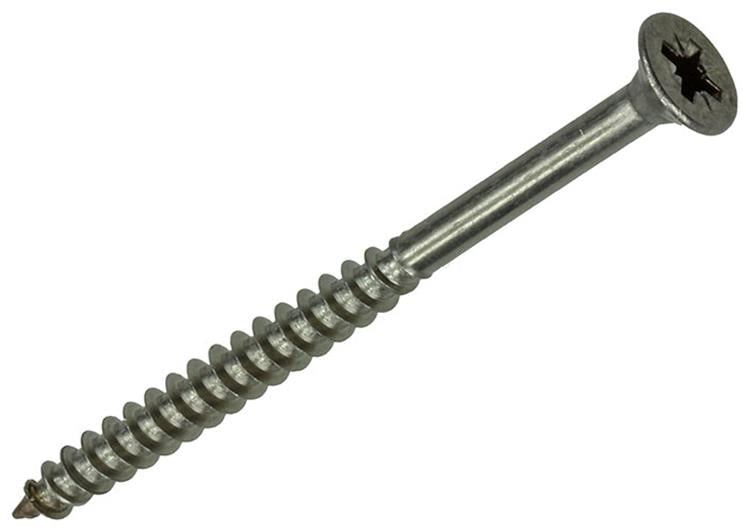 Mack 1019757 - Spanplattenschraube VZ-Kopf Edelstahl 6 Stück 5,0 x 70 mm | 10 Stück