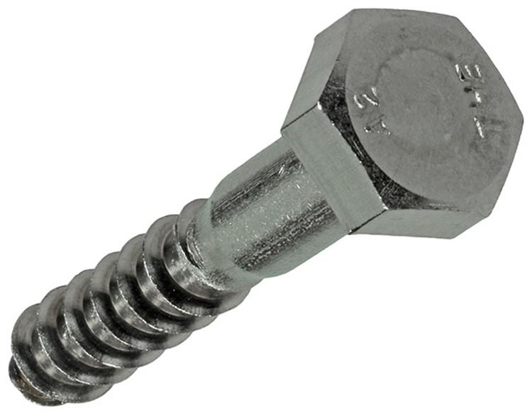 Mack 1019775 - Holzgewindebolzen Edelstahl 2 Stück 10 x 60 mm | 10 Stück