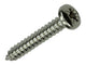 Mack 1019787 - Blechschraube Zylinderkopf A2 9 Stück 3,9 x 25 mm | 10 Stück