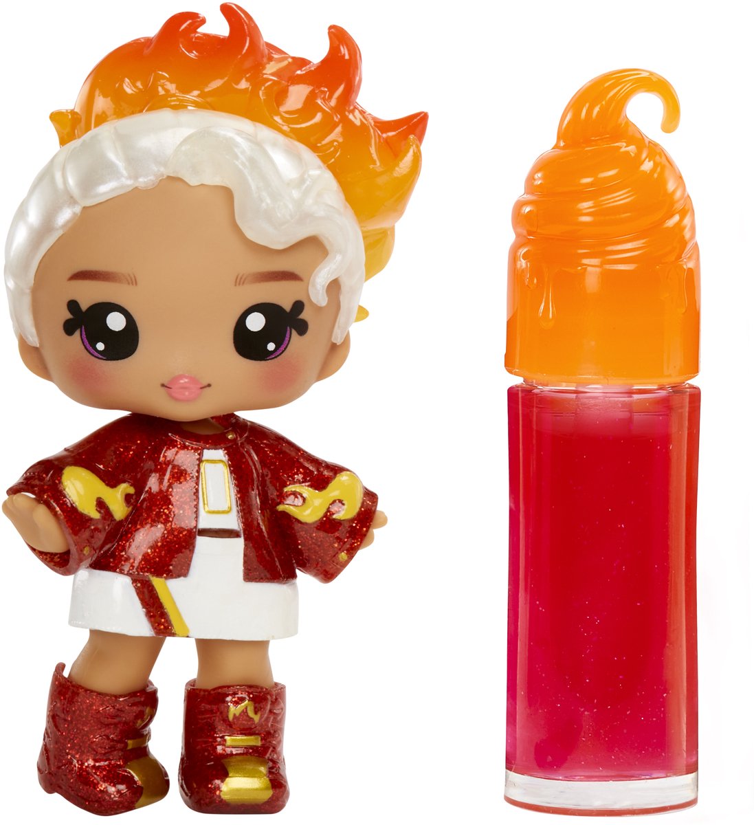 MGA Entertainment Yummiland Pop - Amber Zimt mit Lipgloss Set