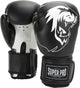 Super Pro Combat Gear Talent (Kick)Boxhandschuhe schwarz und weiß 10oz
