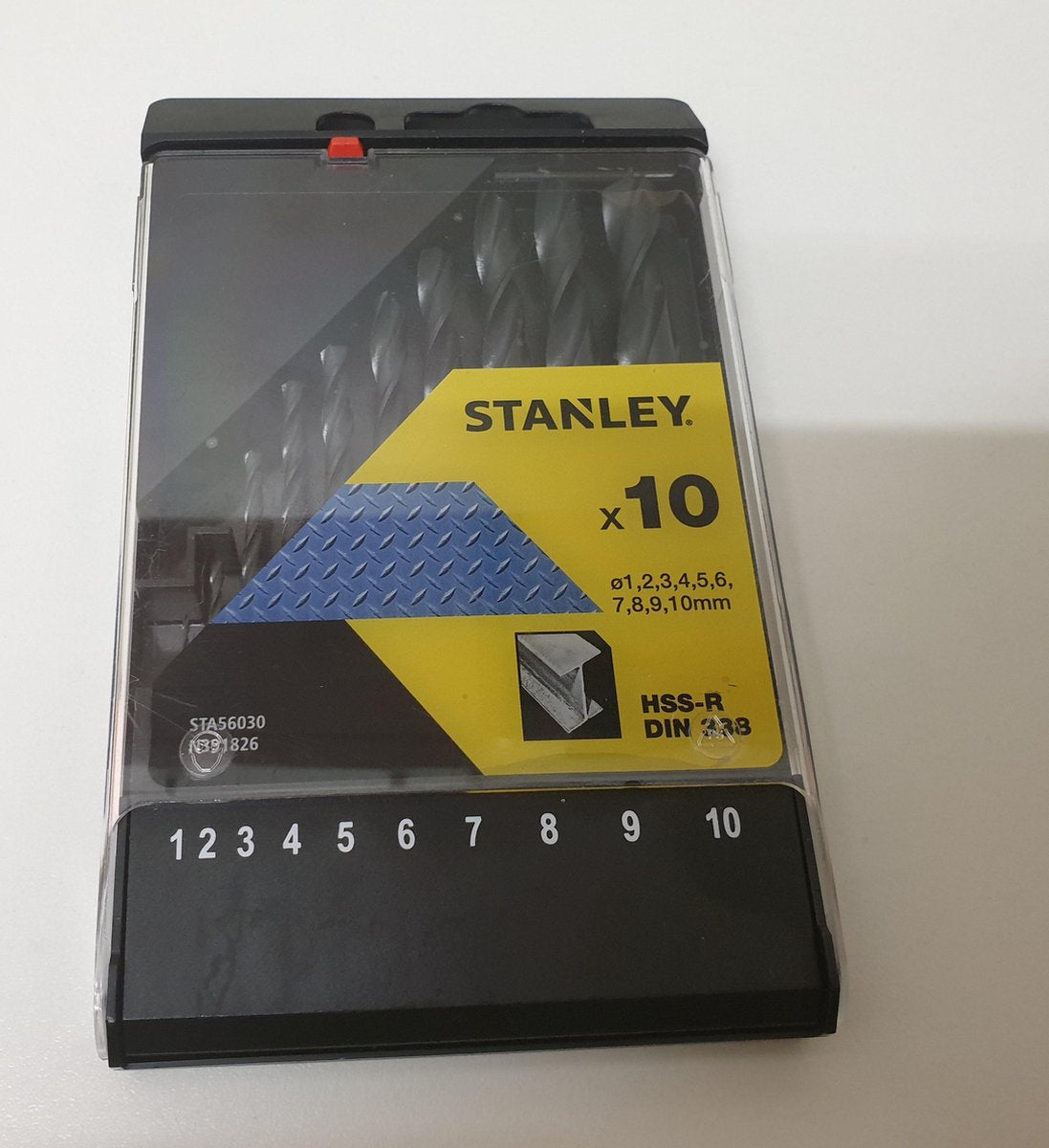 Stanley HSS Metallbohrer ca. 10 Stück