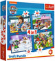 Markenloses Sans-Marque-Puzzle 4 in 1 Paw Patrol 35+48+54+70 Teile (6034650)