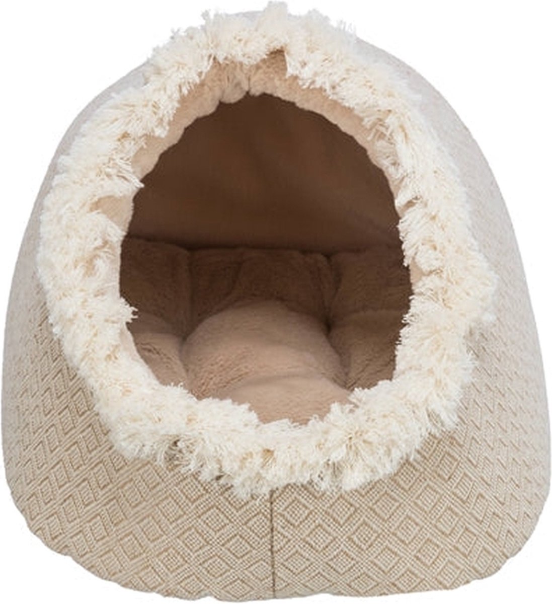 Trixie -Katzenkorb Iglo Boho Beige