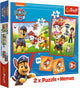 Puzzle Paw Patrol 30 und 48 Teile und Memory | 2 Stk