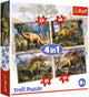 Trefl 4in1 - interessante Dinosaurier