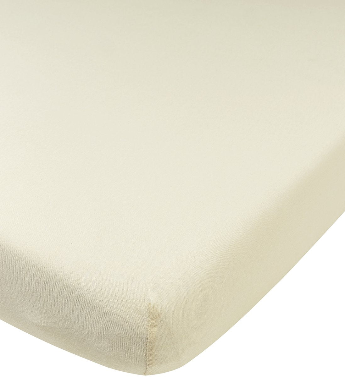 Meyco Baby Uni Spannbettlaken Juniorbett – Jersey – Natur – 70x140 150cm