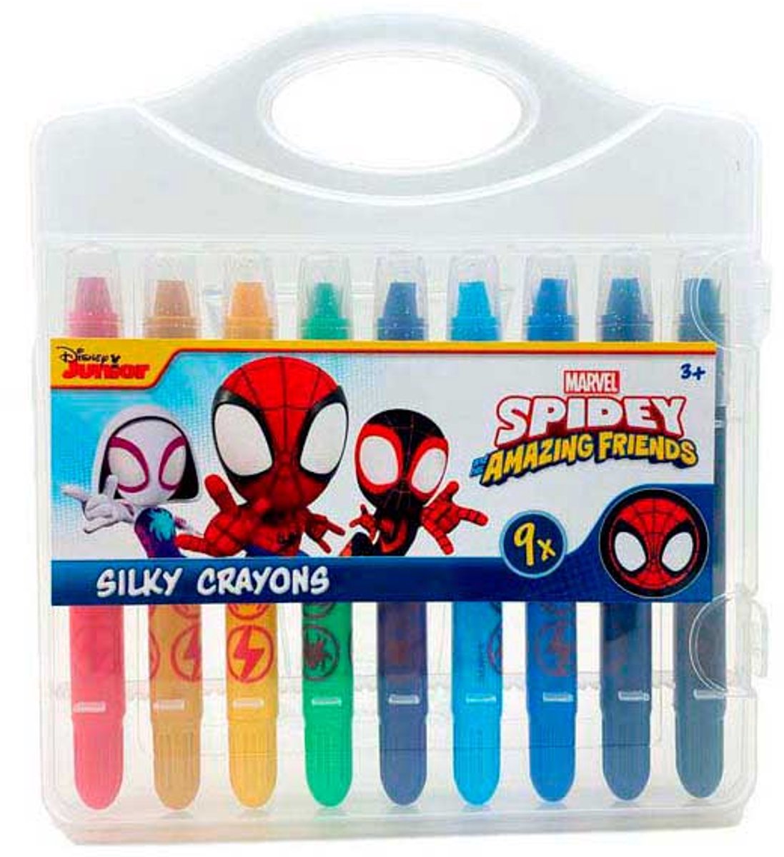 Disney Spidey Silky Gel Krijtjes – 9