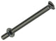 Mack 1019809 – Metallschraube verzinkt. Kopf + Mutter Edelstahl 7 Stk. M4x50 | 10 Stück