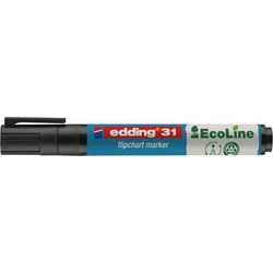 Flipchartmarker edding ecoline 31 schwarz permanent
