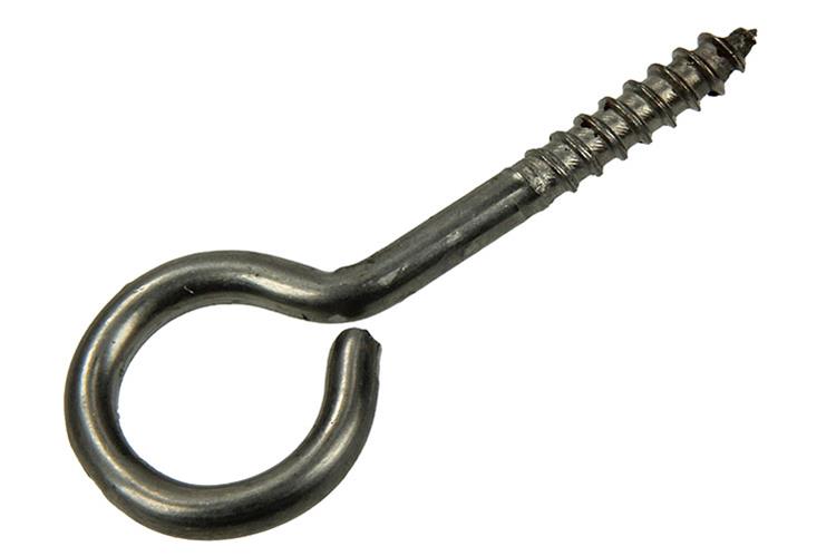 Mack 1019894 - Schraubauge Edelstahl 2 Stück 5,0x40 mm | 10 Stück
