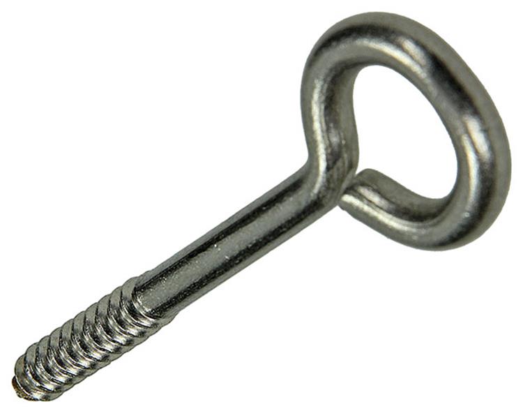 Mack 1019895 - Schraubauge Edelstahl 1 St. 6,0x60 mm | 5 Stück