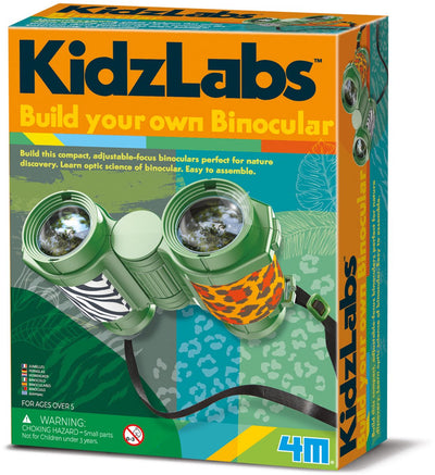 4m Wissenschaft und Spiele – Bauen Sie Ihr eigenes Fernglas – Spielzeug für draußen – Kidzlabs – 5+
