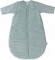 Jollein Babyschlafsack Winter mit abzippbarer Hülle 110cm – rund – Rippe seegrün – Winterschlafsack