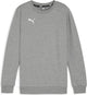 Puma TeamGoal Casuals Crew Neck Sweat Jr Jungen Sportpullover – Mittelgrau Heather – Weiß