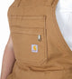 Carhartt Damen-Canvas-Shorts mit entspannter Passform, 106197, Braun-L