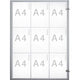 Vitrine Maul Maulextraslim Silber