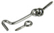 Mack 1019902 - Windhaken Edelstahl 1 Stück 4,0 x 60 mm | 10 Stück