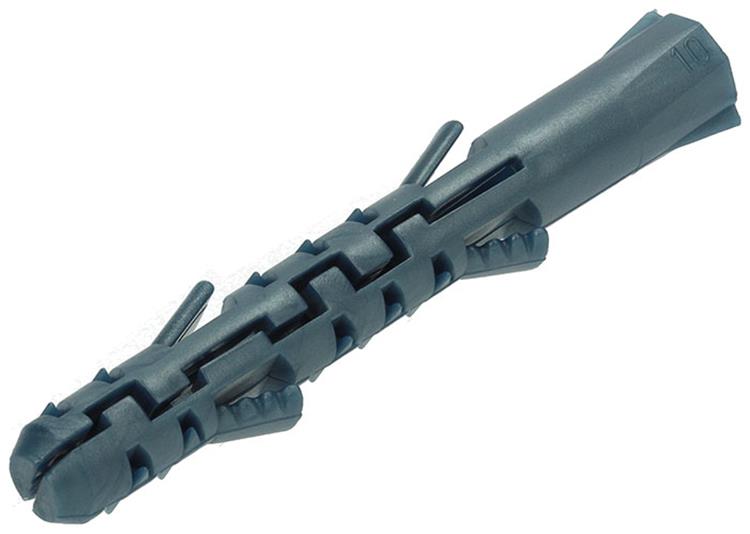 Mack 1019926 - Dübel mit langer Ausdehnung, Polyethylen, 6 Stück, 10 x 80 mm | 5 Stück