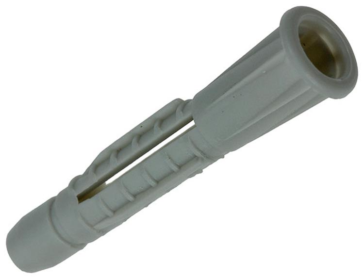 Mack 1017886 - Universalstecker mit Kragen Polyethylen.20 Stück 6 x 35 mm | 5 Stück