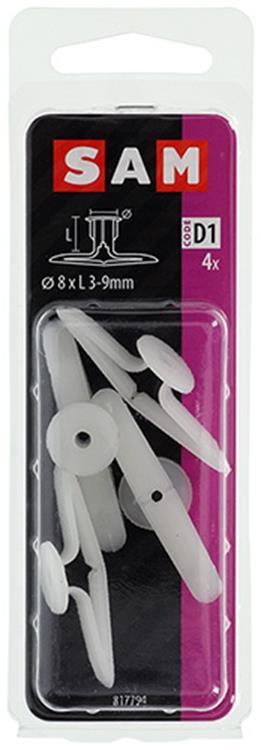 Mack 1017893 - Hohlwanddübel Nylon 4 Stück ta | 10 Stück
