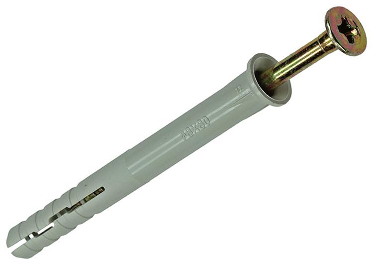 Mack 1017910 - Nylon Nageldübel Polyamid 8 St 8 x 80 mm | 5 Stück