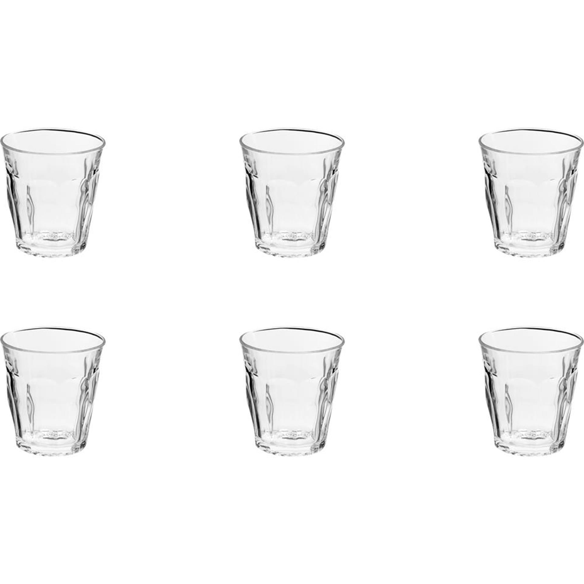 Duralex Glas Picardie 160 ml 6er Pack