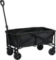 Camp Active - zusammenklappbarer Bollerwagen - faltbar - schwarz - Tragkraft 50 kg