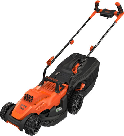 Black+Decker Black Decker Rasenmäher elektrisch verstellbare Schnitthöhe 1400 W Schnittbreite max. 34 cm