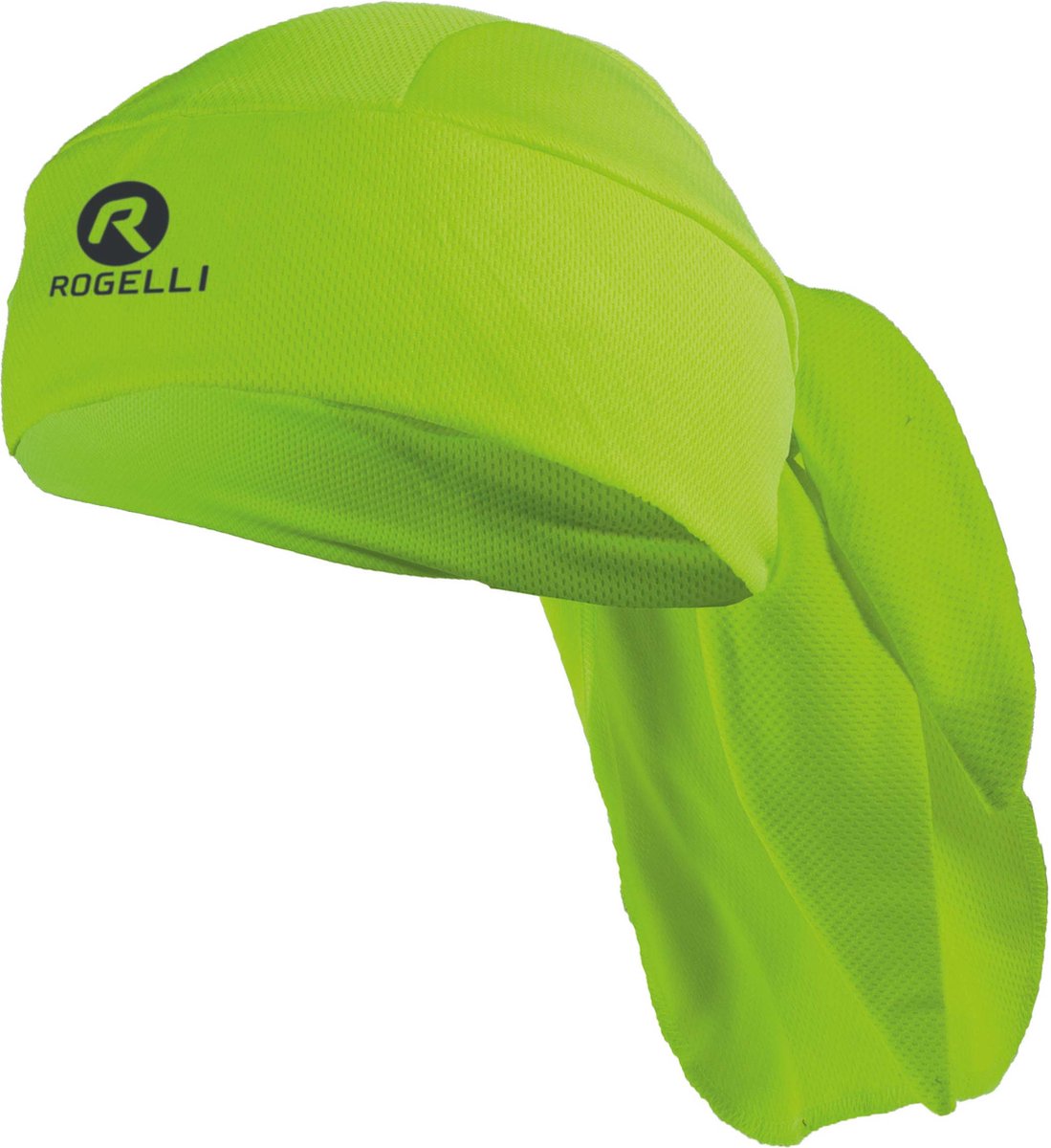 Rogelli Bandana Radsport Herren und Damen – fluoreszierendes Gelb – Einheitsgröße