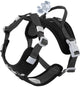 Hurtta Weekend Warrior-Geschirr, schwarz, Größe – 65–80 cm