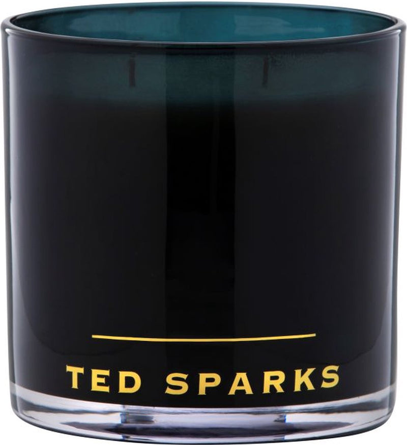Ted Sparks – Duftkerze Double Magnum – 110 Brennstunden – 4 Dochte – Luxusverpackung – Bambus-Pfingstrose