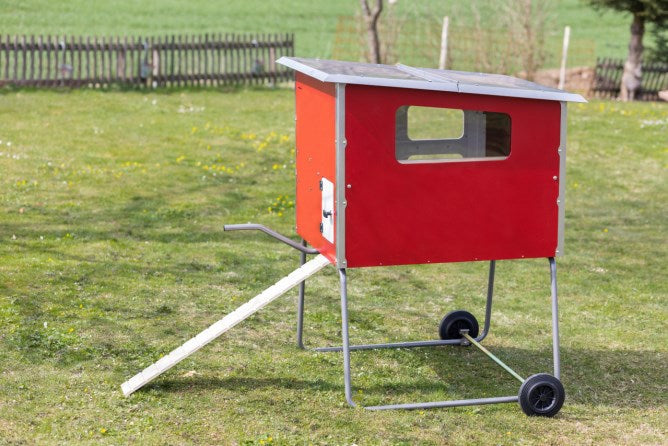 Mobilecoop Hühnerstall aus Holz