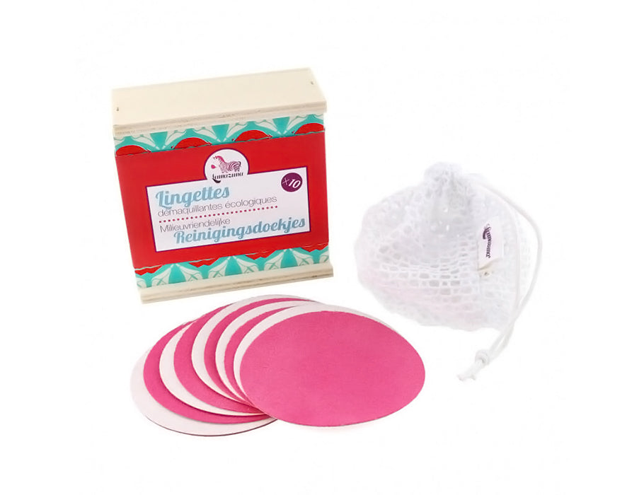 Lamazuna Make -up Entfernen Sie Pads waschbarer 10st in Box