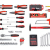 Connex Werkzeugkoffer 100-teiliger Aluminiumkoffer
